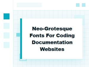 Neogrotesque Fonts for Documentation and Code